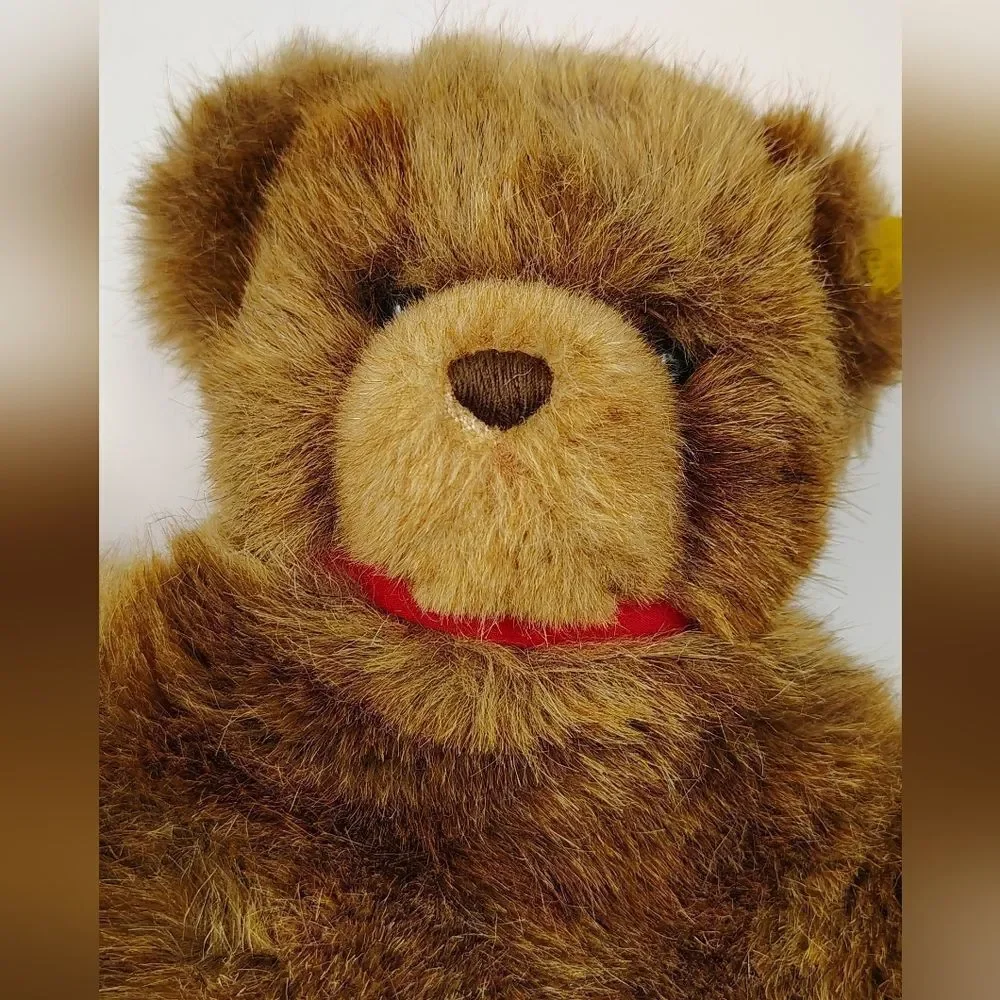 Steiff Vintage Brown Teddy Bear Hand Puppet Puppet - Picture 8 of 13
